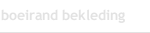 boeirand bekleding