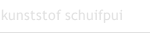 kunststof schuifpui