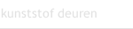 kunststof deuren